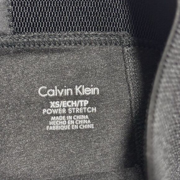 Calvin Klein Women's Dark Gray Legging Pants Size XS Power Stretch Elastic Waist - Picture 7 of 15